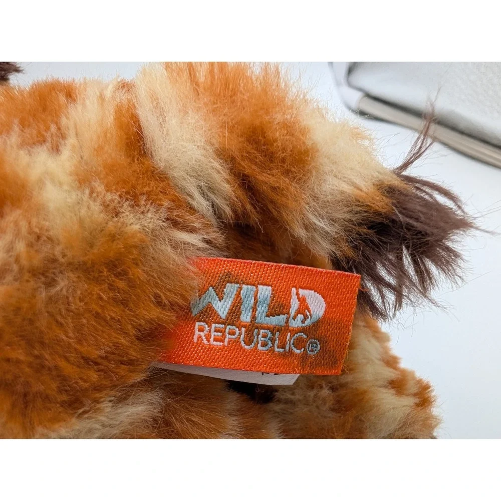 Wild Republic Plush Lot Elephant Sloth Giraffe Safari Lot of 3 Stuffed Animal